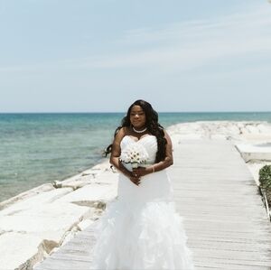 Size 20 Davids bridal mermaid wedding dress